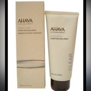 AHAVA Time to Clear Mud Mask New in box